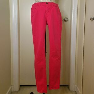 TNA Berry Pink Skinny Jeans